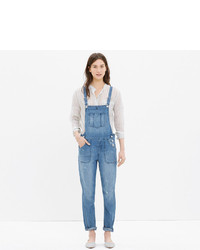 Madewell Park Overalls In Dixon Wash