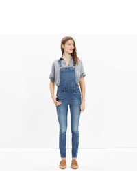 Madewell Skinny Overalls In Camila Wash