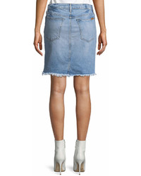 Joe's Jeans High Low Denim Skirt