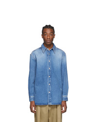 Loewe Blue Denim Shirt