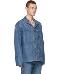 Levi's Made & Crafted Blue Tailored Trucker Denim Jacket