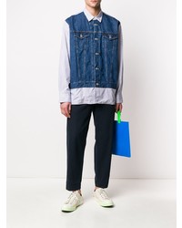 Junya Watanabe Man X Levi's Denim Shirt Jacket Hybrid