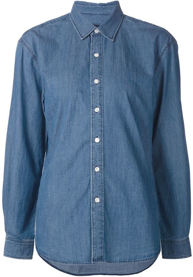 3x1 Classic Denim Shirt, $265 | farfetch.com | Lookastic