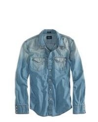 American Eagle Outfitters Denim Western Shirt