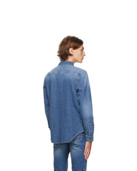 Givenchy Blue Denim Shirt