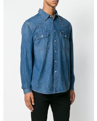CK Jeans Classic Button Denim Shirt