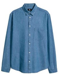 H&M Denim Shirt Regular Fit