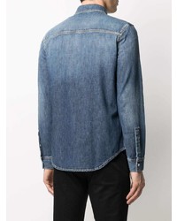 Givenchy Faded Effect Denim Shirt