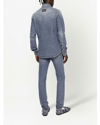 Dolce & Gabbana Long Sleeve Denim Shirt