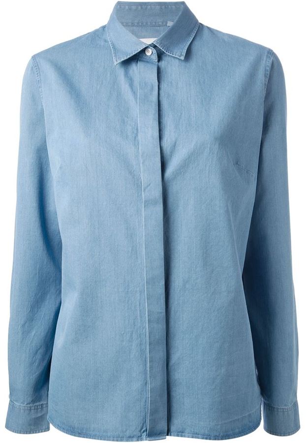 Mr Start Woman Denim Shirt, $184 | farfetch.com | Lookastic
