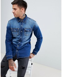 Good For Nothing Muscle Denim Shirt