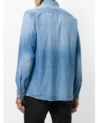 Saint Laurent Oversized Shadow Pocket Shirt