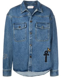 HONOR THE GIFT Patch Detail Denim Shirt