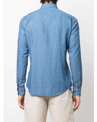 BOSS Pocket Cotton Denim Shirt