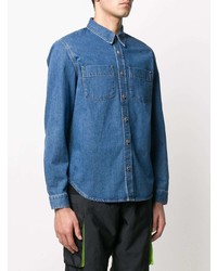 Iceberg Rear Logo Denim Shirt