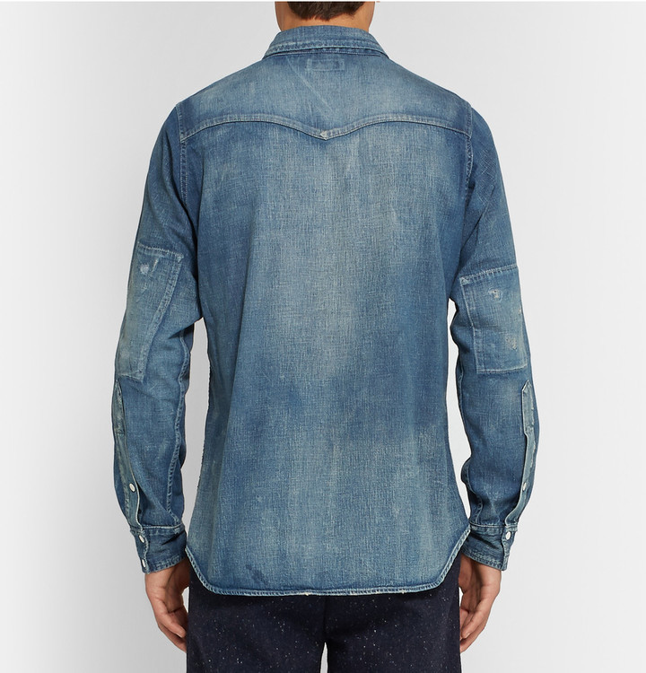 Chimala Western Denim Shirt, $405 | MR PORTER | Lookastic