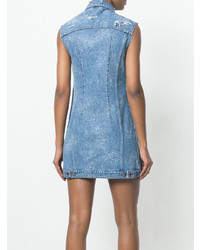 Forte Dei Marmi Couture Midi Denim Dress