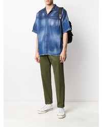 DSQUARED2 Maple Leaf Denim Shirt