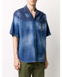 DSQUARED2 Maple Leaf Denim Shirt