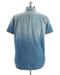 Superdry Short Sleeved Denim Sport Shirt