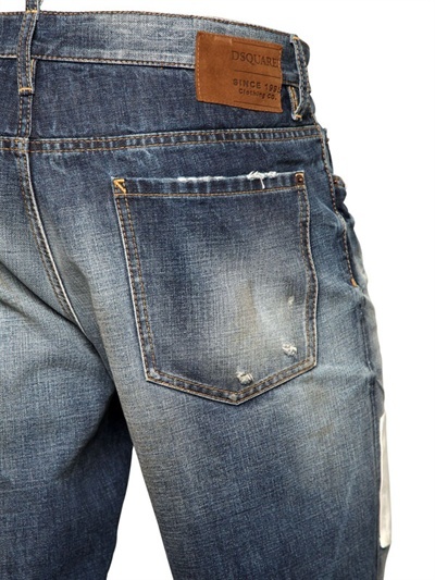 DSquared Big Deans Bro Mississippi Denim Shorts, $675 | LUISAVIAROMA ...