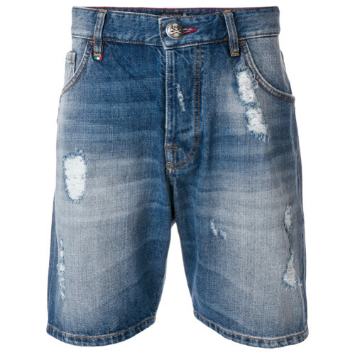 philipp plein short jeans