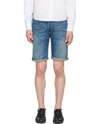 Levi's Made Crafted Blue Denim Shuttle Shorts