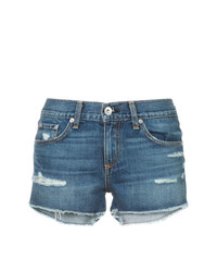 rag & bone/JEAN Skinny Fit Denim Shorts