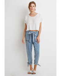 Forever 21 Contemporary Mineral Wash Joggers