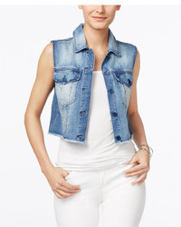 Calvin Klein Jeans Cropped Denim Vest