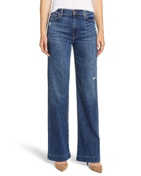 7 For All Mankind Alexa Wide Leg Jeans