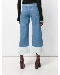 Ssheena Contrast Hem Jeans
