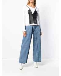 Aalto Cropped Palazzo Jeans