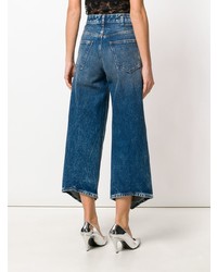 MM6 MAISON MARGIELA High Rise Cropped Jeans