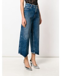 MM6 MAISON MARGIELA High Rise Cropped Jeans