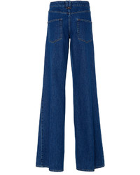 RED Valentino High Rise Flare Denim Trousers