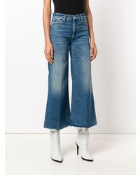 Mother The Stunner Roller High Waist Cropped Flare Jeans