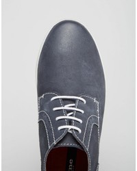 Dune Derby Shoes In Navy