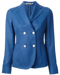 Blue Double Breasted Blazer