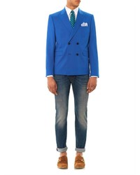 The Suits Slim Fit Double Breasted Blazer