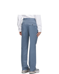 Wooyoungmi Blue Twill Trousers