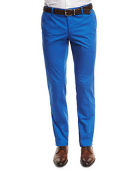 Hugo Boss Boss Stanino Slim Fit Stretch Pants Blue