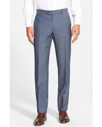 Nordstrom Flat Front Wool Trouser