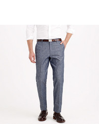 J.Crew Ludlow Suit Pant In Japanese Chambray
