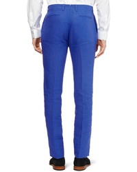 Paul Smith Ps By Slim Fit Linen Suit Trousers