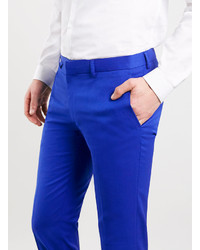 Topman Cobalt Blue Ultra Skinny Suit Pants