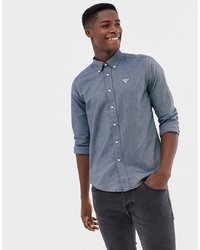 Barbour Beacon Bere Slim Fit Oxford Shirt In Blue
