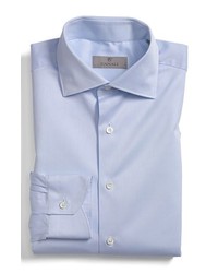 Canali Regular Fit Dress Shirt Blue 175