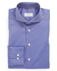 Eton Slim Fit Dress Shirt Blue 16