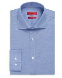 Hugo Boss Enderson X Modern Fit Cotton Button Down Shirt 155r Blue